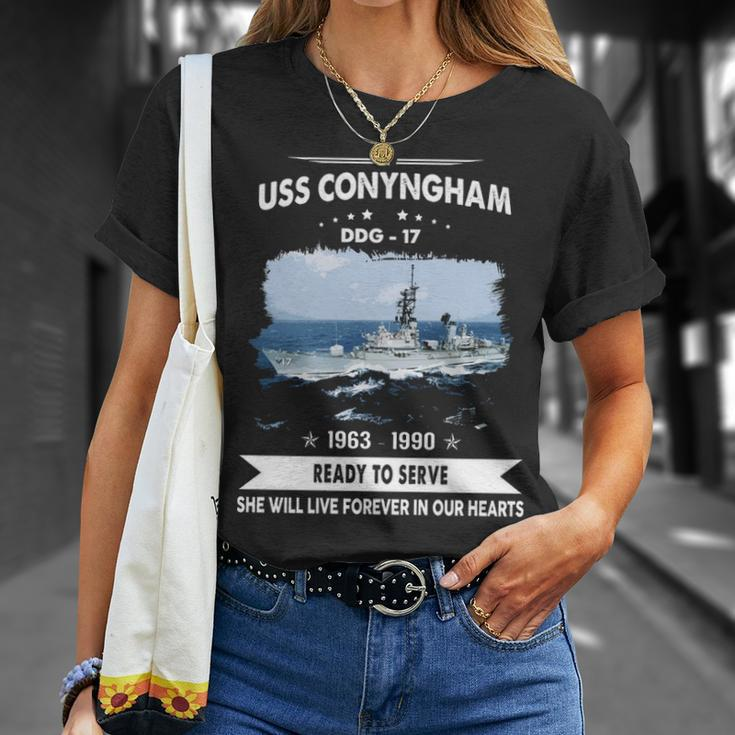 Uss Conyngham Ddg Unisex T-Shirt Gifts for Her