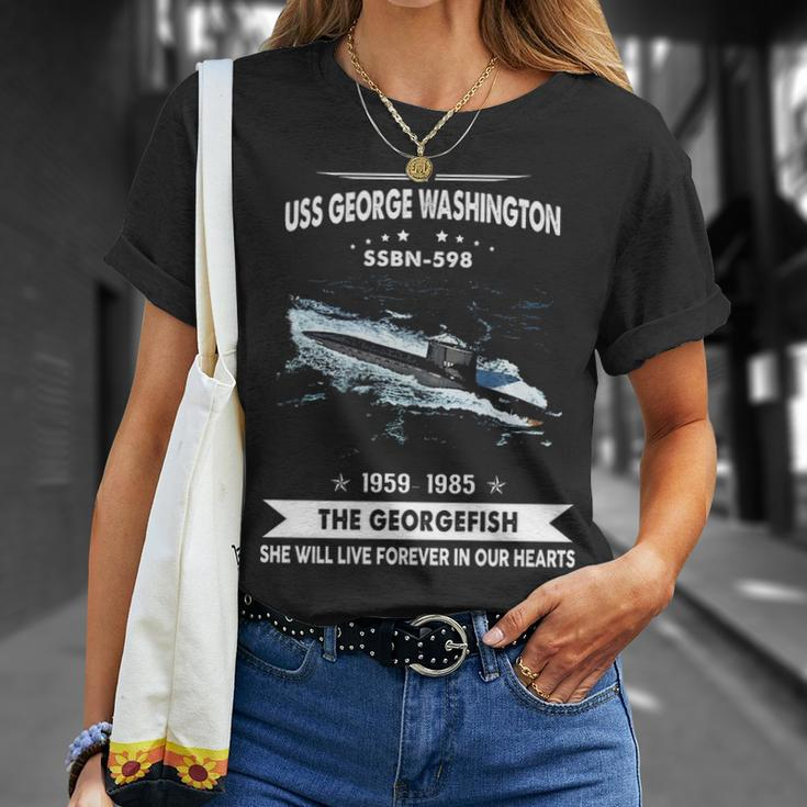 Uss George Washington Ssbn Unisex T-Shirt Gifts for Her