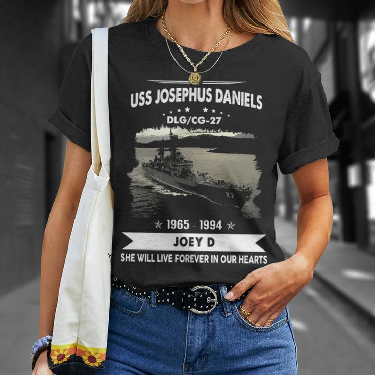Uss Josephus Daniels Cg 27 Dlg Unisex T-Shirt Gifts for Her