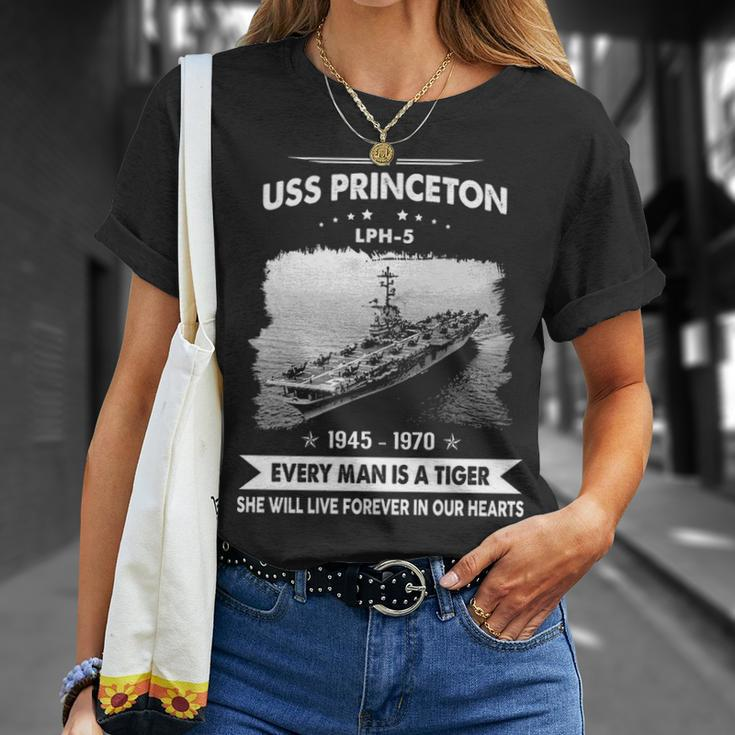 Uss Princeton Lph V2 Unisex T-Shirt Gifts for Her