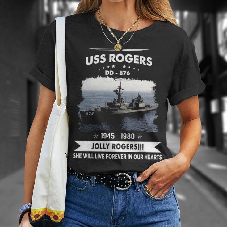 Uss Rogers Dd V2 Unisex T-Shirt Gifts for Her
