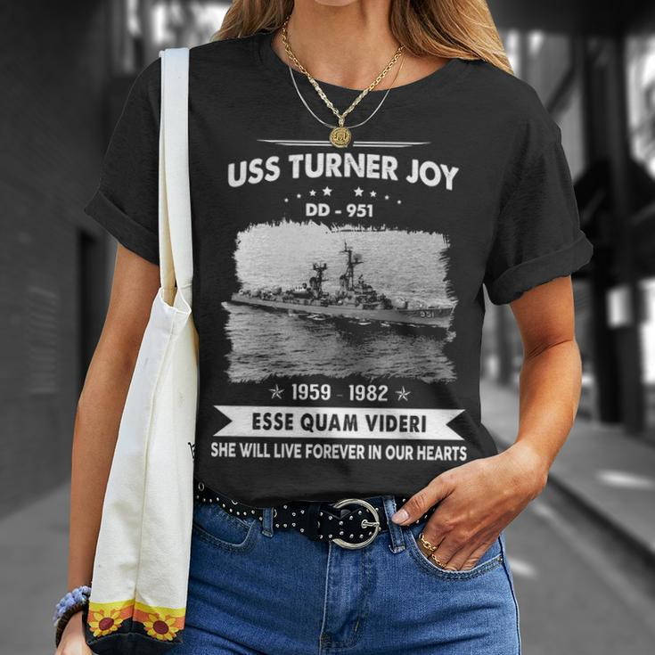 Uss Turner Joy Dd Unisex T-Shirt Gifts for Her