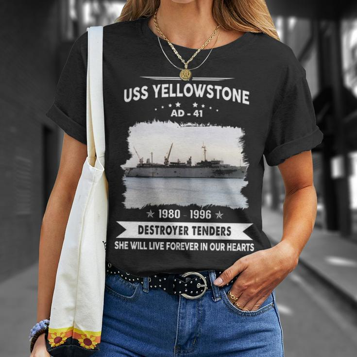 Uss Yellowstone Ad Unisex T-Shirt Gifts for Her