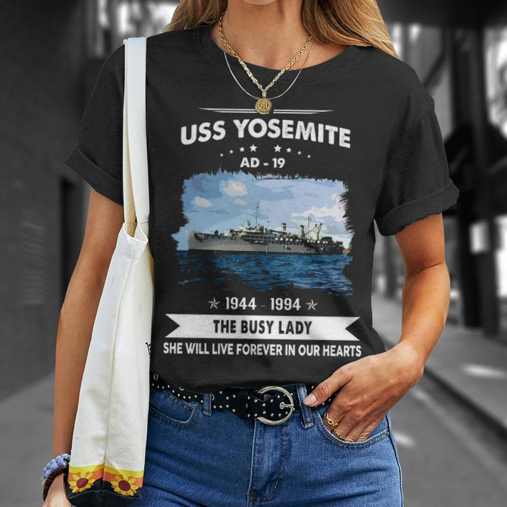 Uss Yosemite Ad Unisex T-Shirt Gifts for Her