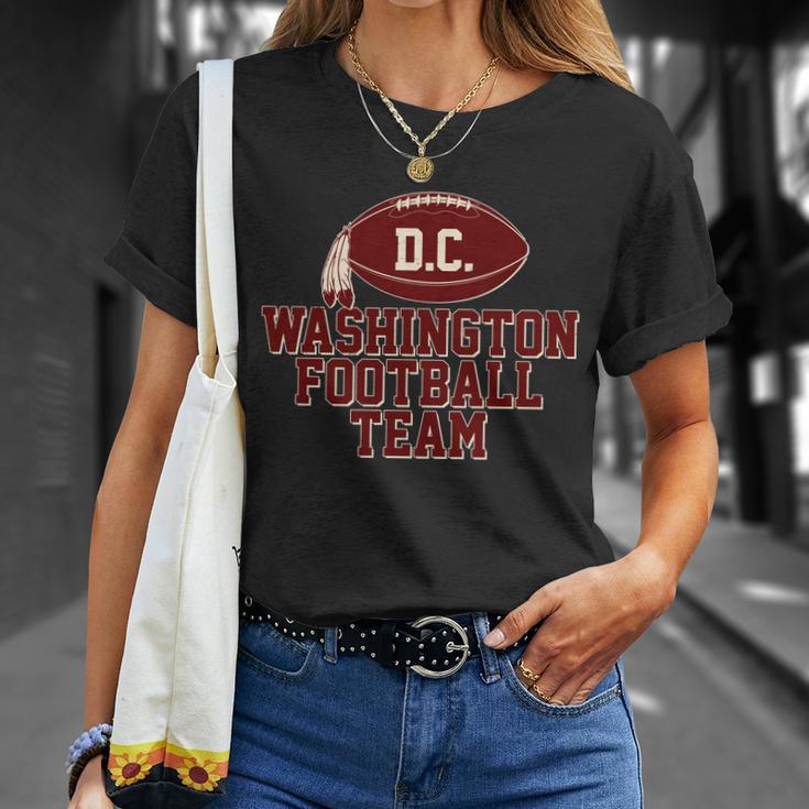 Vintage Distressed Washington Dc Football Team Tshirt Unisex T-Shirt Gifts for Her