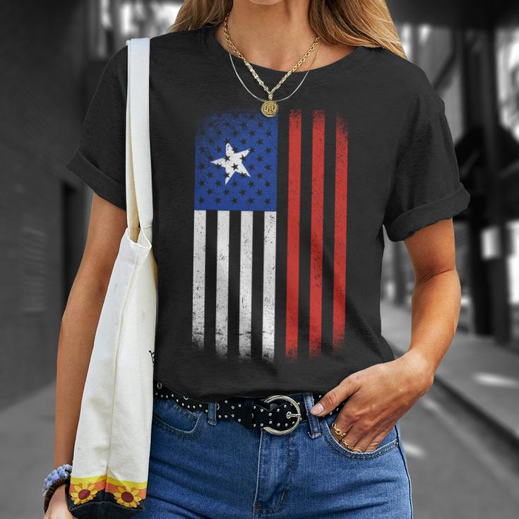 Vintage Flag Of Chile Unisex T-Shirt Gifts for Her