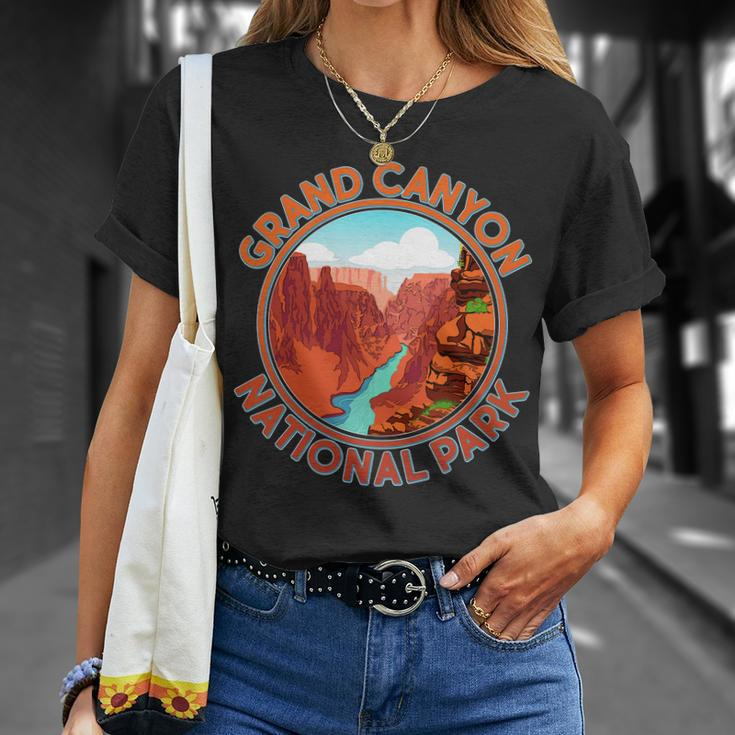 Vintage Grand Canyon National Park V2 Unisex T-Shirt Gifts for Her