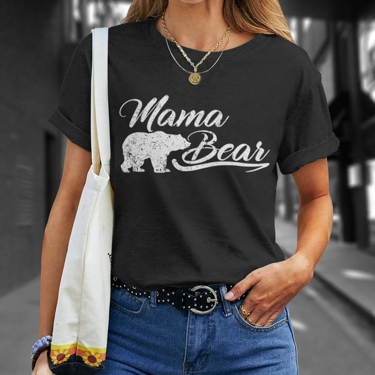 Vintage Mama Bear Retro Mother Logo Tshirt Unisex T-Shirt Gifts for Her