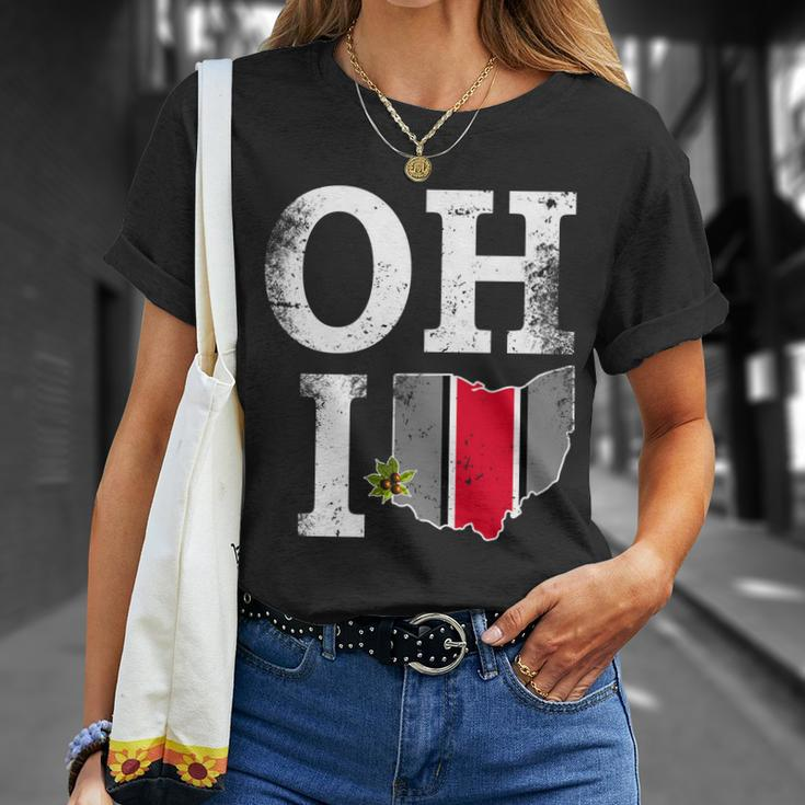 Vintage State Of Ohio V2 Unisex T-Shirt Gifts for Her