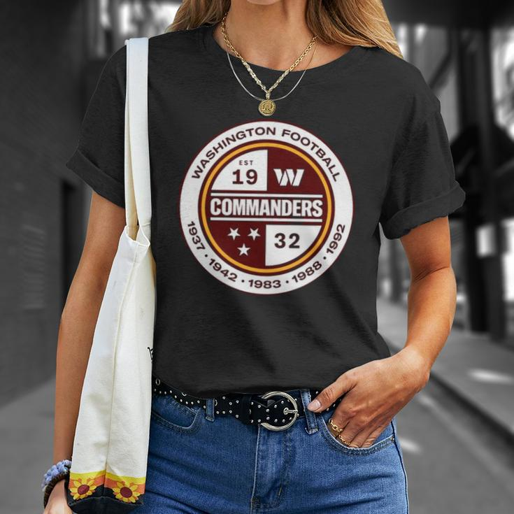 Washington Commanders Football Lovers Gifts Unisex T-Shirt Gifts for Her