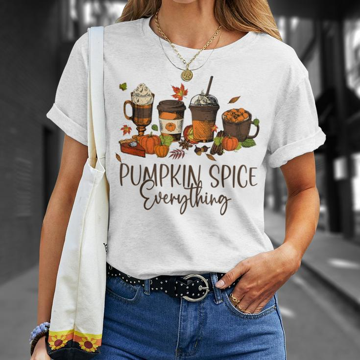 Halloween Pumpkin Spice Everything Thanksgiving V2 T-shirt Gifts for Her