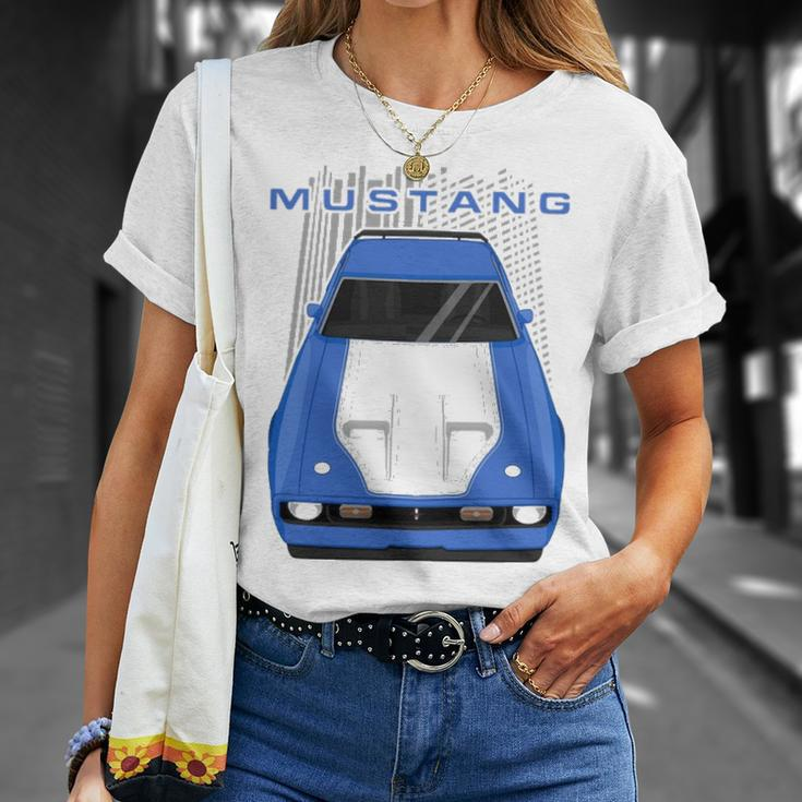 Mustang Mach 1 1971 To 1972 Blue T-shirt Gifts for Her