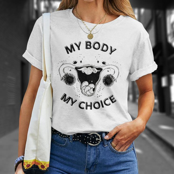Pro-Choice Texas Women Power My Uterus Decision Roe Wade Unisex T-Shirt Gifts for Her
