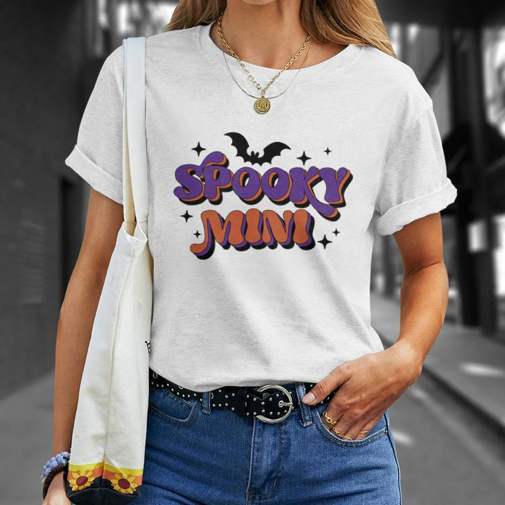 Spooky Mini Halloween Lovers Bat Unisex T-Shirt Gifts for Her