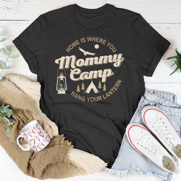 Camp Mommy Shirt Summer Camp Home Road Trip Vacation Camping Unisex T-Shirt