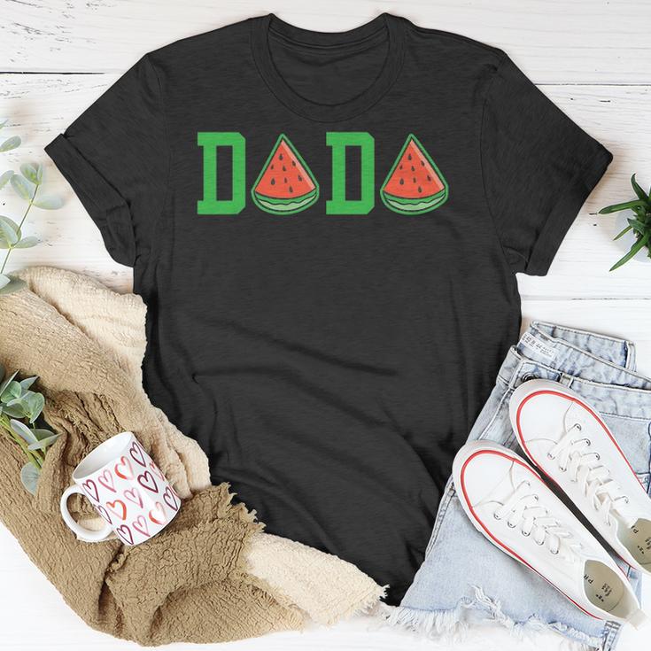 Dada Daddy Watermelon Summer Vacation Funny Summer Unisex T-Shirt
