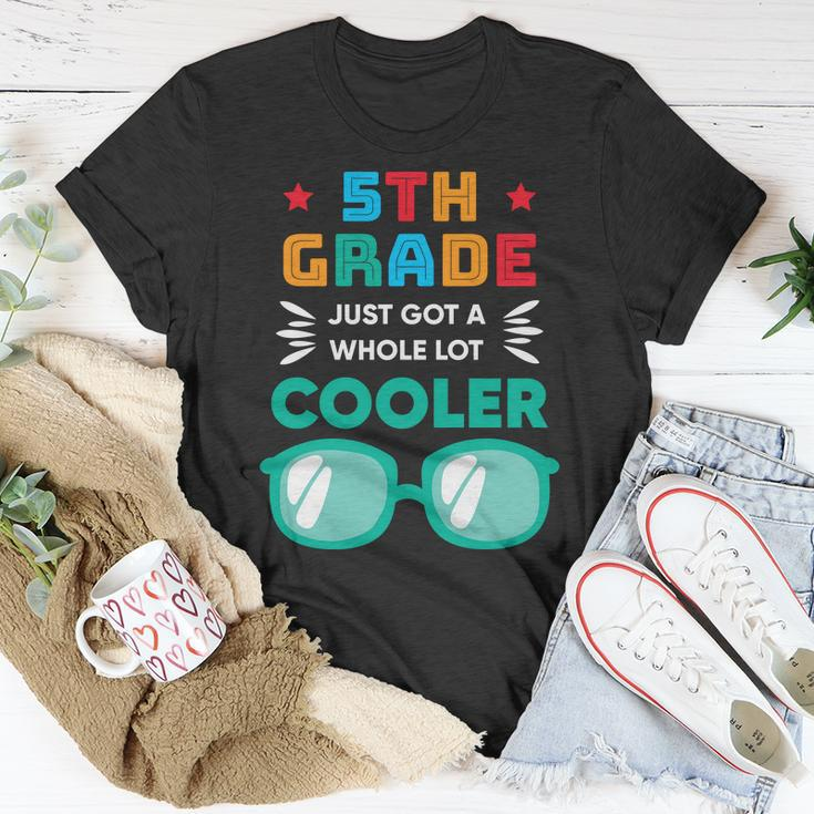 5Th Grade Cooler Glassess Back To School First Day Of School Unisex T-Shirt Unique Gifts