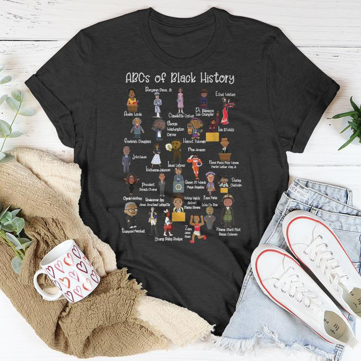 Abcs Of Black History Month Original Black History T-shirt Personalized Gifts