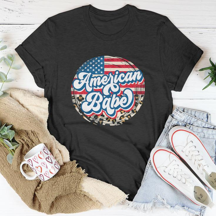 American Baby Leopard Funny 4Th Of July Unisex T-Shirt Unique Gifts