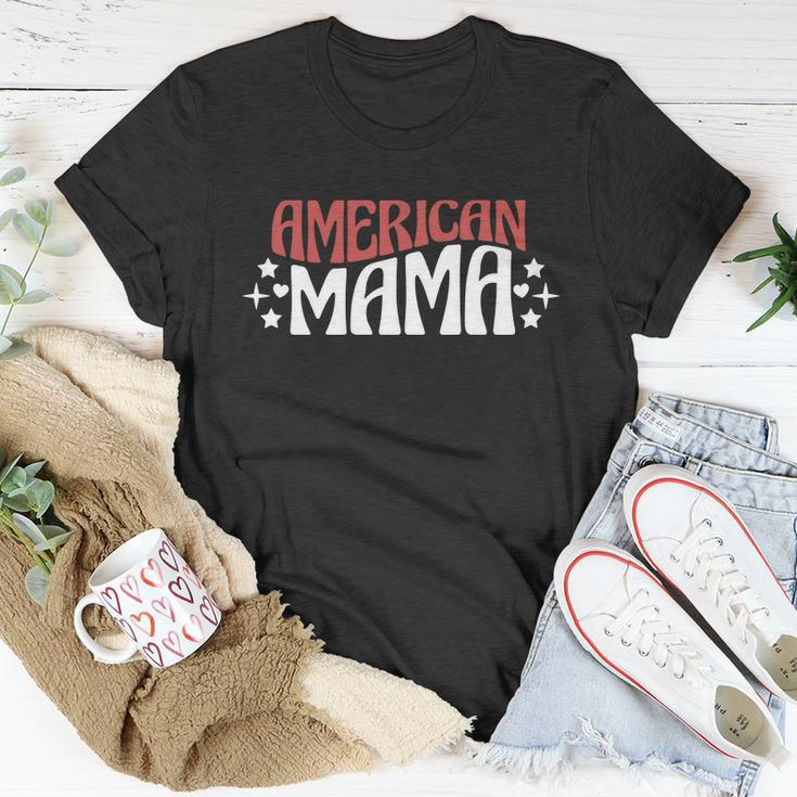 American Mama White 4Th Of July Unisex T-Shirt Unique Gifts