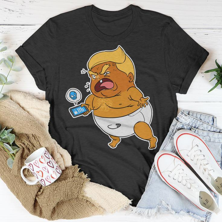 Baby Trump Crying Tweet Tshirt Unisex T-Shirt Unique Gifts