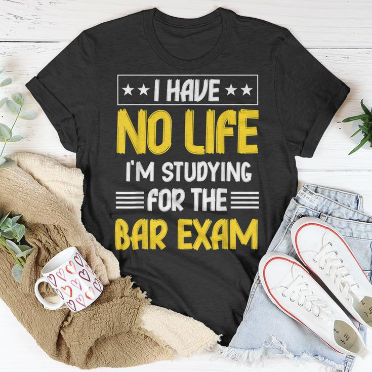 Bar Exam Law School Graduate Graduation V2 T-shirt Personalized Gifts