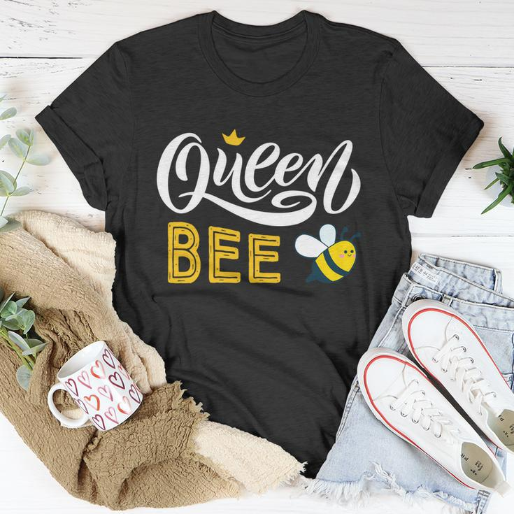 Beekeeper Queen Bee Cute Bees Honey Lover Queen Bee Gift Unisex T-Shirt Unique Gifts