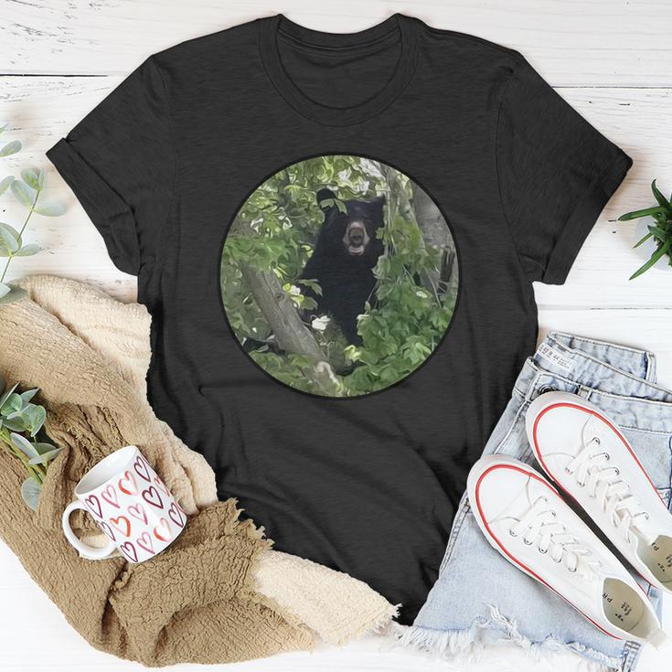 Black Bear Wilderness Unisex T-Shirt Unique Gifts