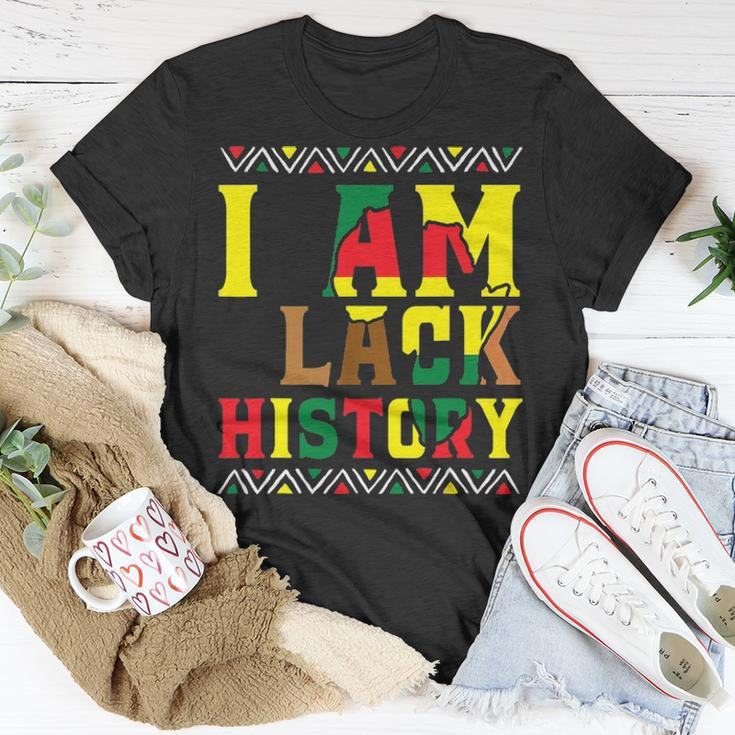 I Am Black History Black History Month & Pride T-shirt Personalized Gifts