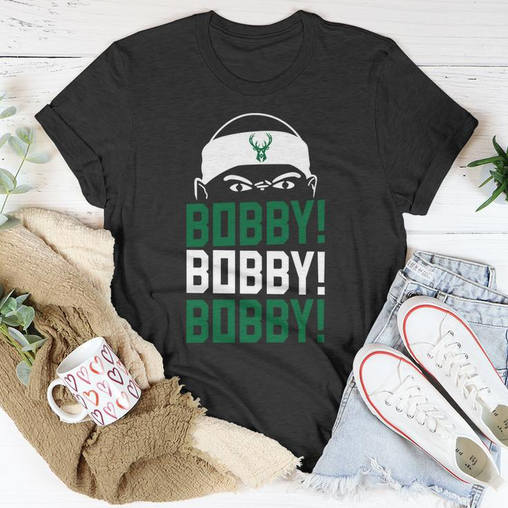 Bobby Bobby Bobby Milwaukee Basketball Tshirt Unisex T-Shirt Unique Gifts