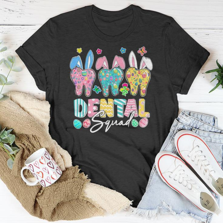 Bunny Ears Cute Tooth Dental Squad Dentist Easter Day Unisex T-Shirt Unique Gifts