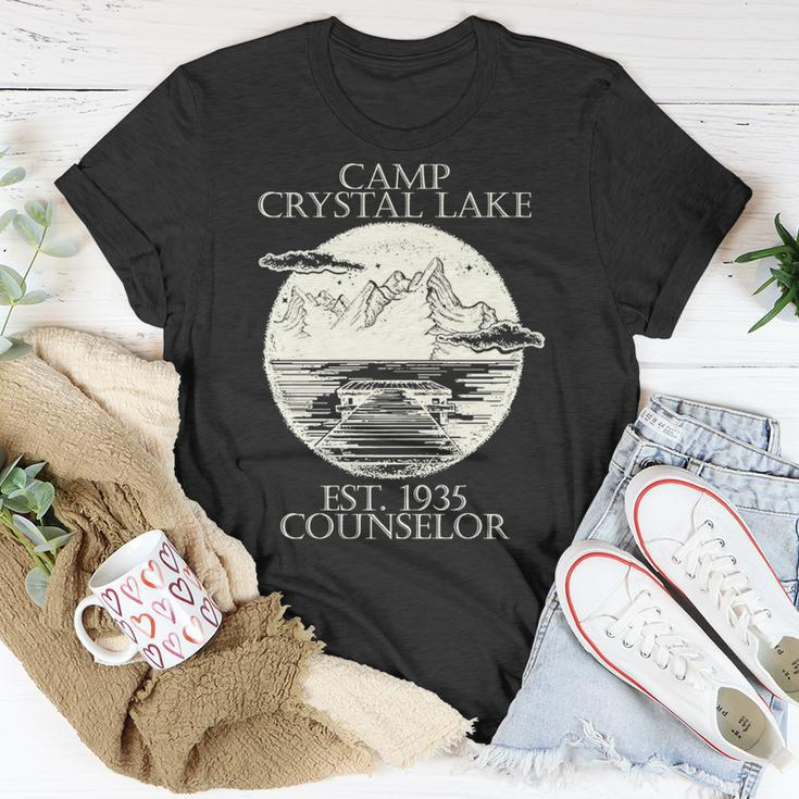 Camp Crystal Lake Counselor Tshirt Unisex T-Shirt Unique Gifts