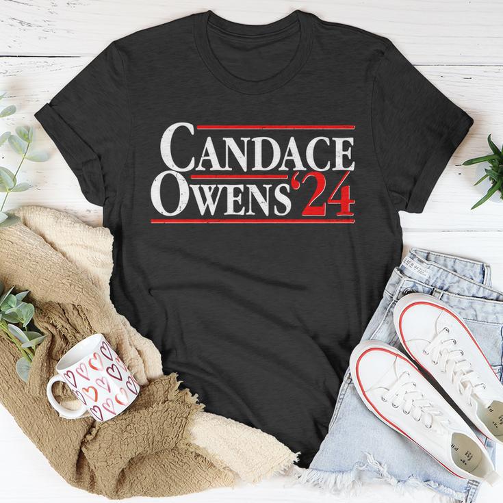 Candace Owens For President 24 Election Unisex T-Shirt Unique Gifts