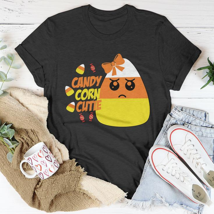 Candy Corn Cutie Halloween Quote V2 Unisex T-Shirt Unique Gifts