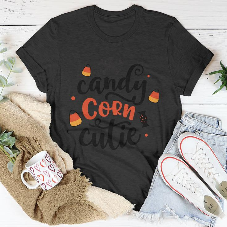 Candy Corn Cutie Halloween Quote V3 Unisex T-Shirt Unique Gifts