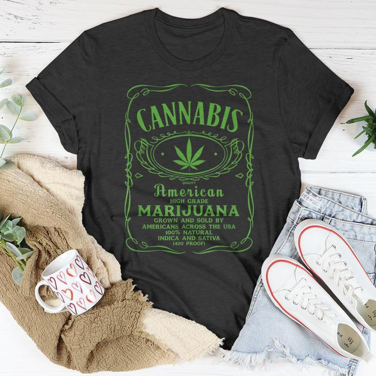 Cannabis Tshirt Unisex T-Shirt Unique Gifts
