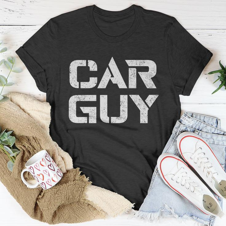 Car Guy Distressed T-shirt Personalized Gifts
