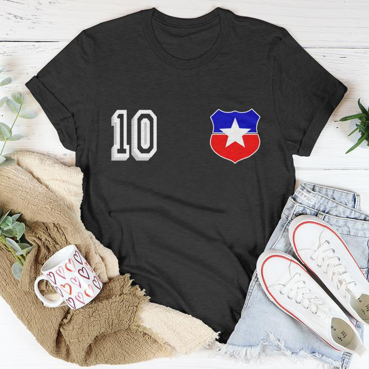 Chile Soccer La Roja Jersey Number Unisex T-Shirt Unique Gifts