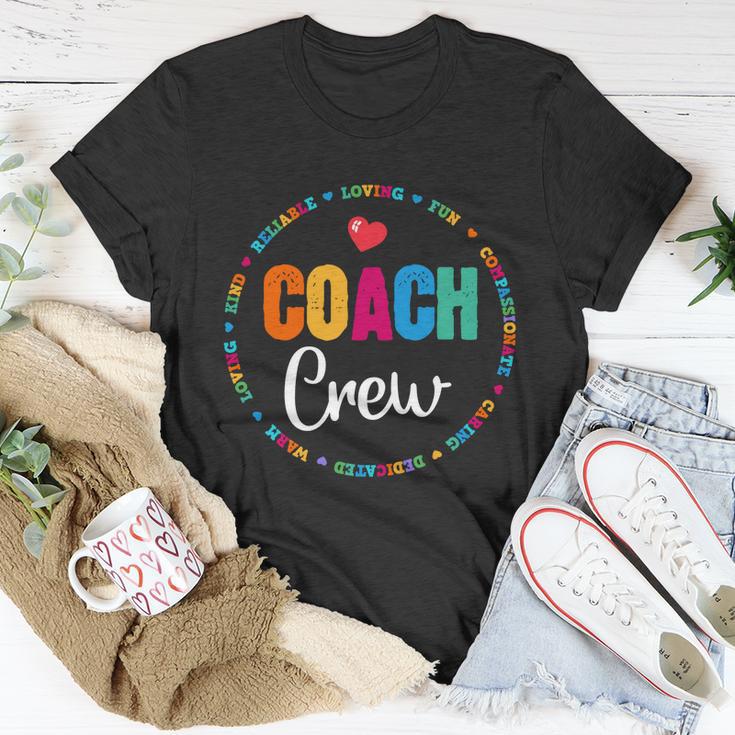 Coach Crew Instructional Coach Reading Career Literacy Pe Gift V2 Unisex T-Shirt Unique Gifts