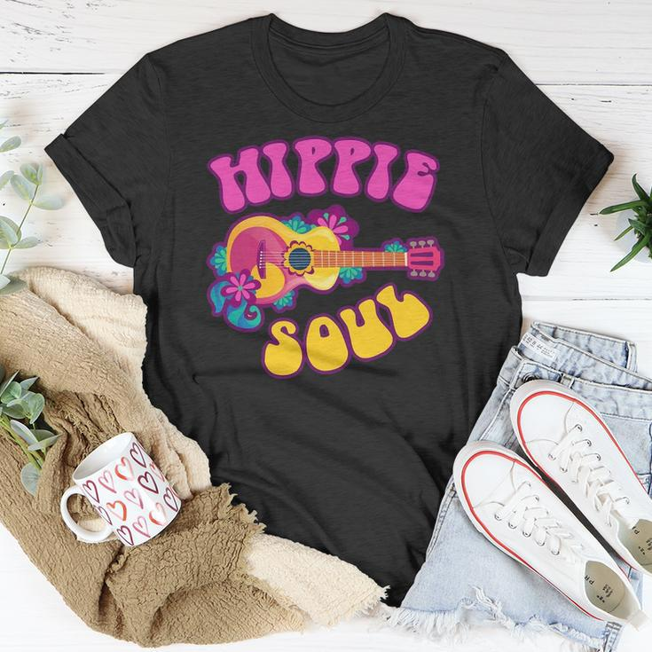 Costume Hippie Soul Funny Halloween Retro Party Women Men Unisex T-Shirt Unique Gifts