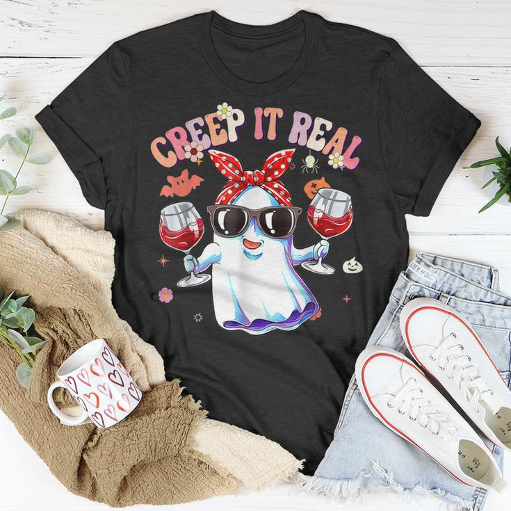 Creep It Real Ghost Boys Girls Halloween Costume T-shirt Personalized Gifts
