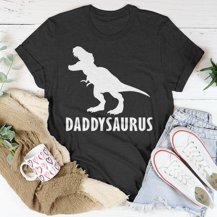 Daddysaurus Daddy Dinosaur Tshirt Unisex T-Shirt Unique Gifts