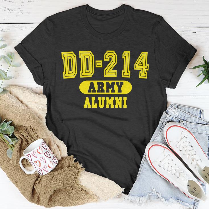 Dd-214 Us Army Alumni Tshirt Unisex T-Shirt Unique Gifts