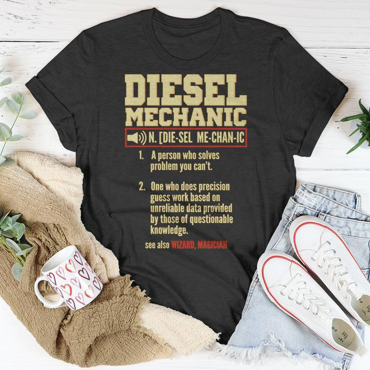 Diesel Mechanic Tshirt Unisex T-Shirt Unique Gifts