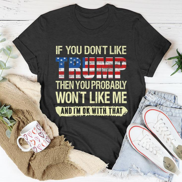 Donald Trump Funny Pro Trump Political Anti Biden Trump Unisex T-Shirt Unique Gifts