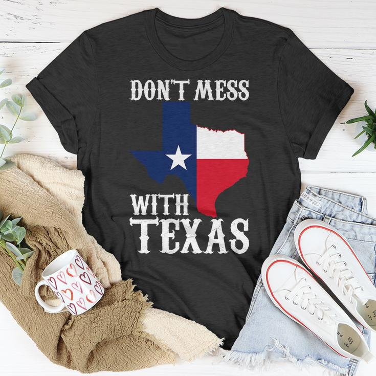 Dont Mess With Texas V2 Unisex T-Shirt Unique Gifts