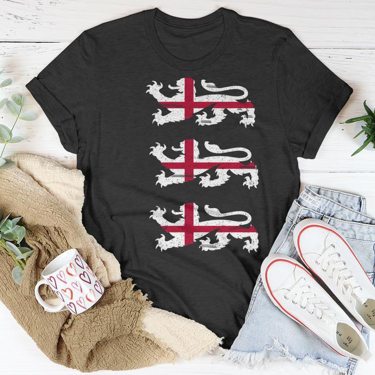 England Euro 21 English Lions Soccer Fan Flag Unisex T-Shirt Unique Gifts