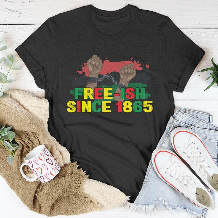 Freegiftish Since 1865 Gift Juneteenth Melanin Black African Pride Meaningful Gi Unisex T-Shirt Unique Gifts