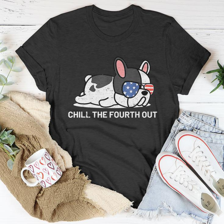 French Bulldog Funny 4Th Of July Gift For Frenchie Lover Unisex T-Shirt Unique Gifts