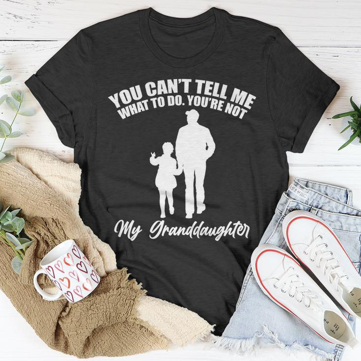 Funny & Cute Granddaughter And Grandfather Tshirt Unisex T-Shirt Unique Gifts